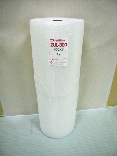 【６巻】ZUL300 エアセルマット ロール スリット（600mm幅×42M） 和泉製【送料無料】【振込ポイント３％】