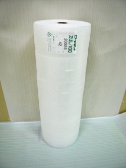 【６００巻】ZUL100 エアセルマット ロール スリット（200mm幅×42M） 和泉製【送料無料】【振込ポイント３％】