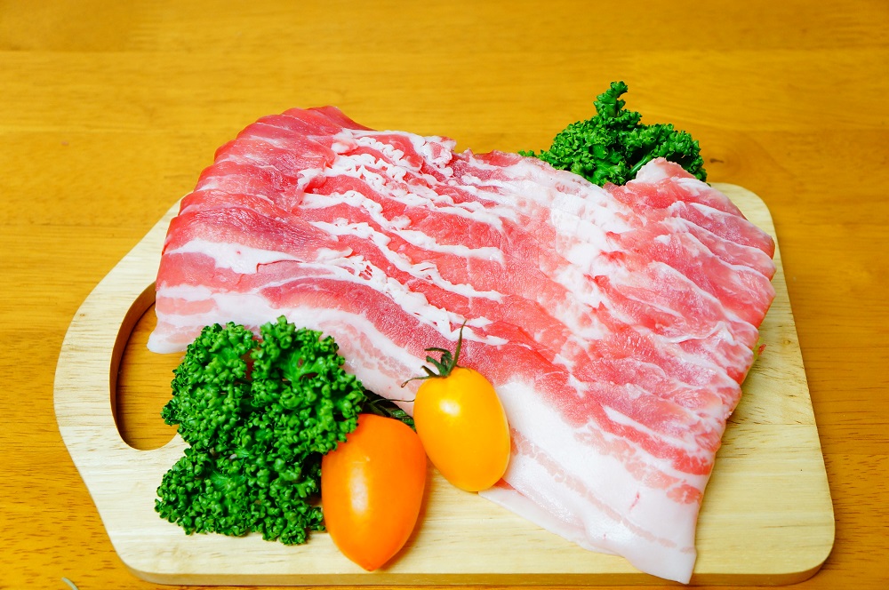梅肉ポーク　バラしゃぶ　200g