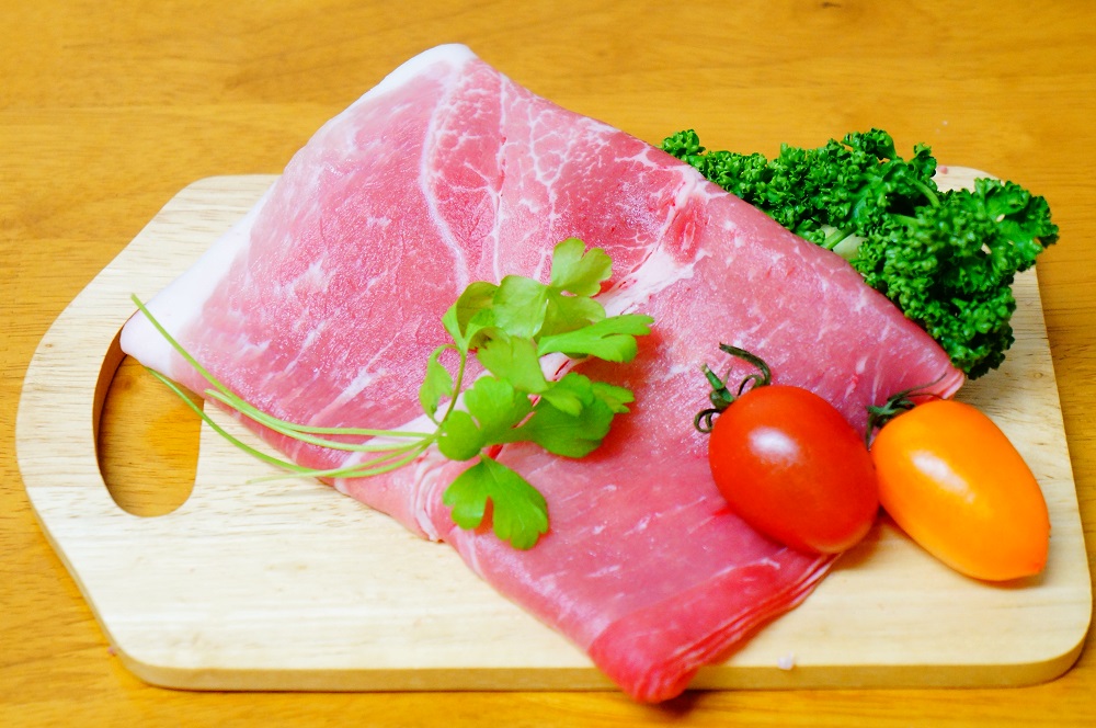 梅肉ポーク　モモしゃぶ　200g