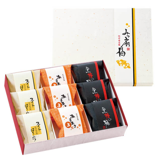 【送料無料】2026/5/13まで！みつ扇梅9粒