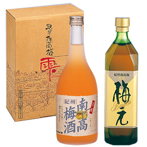 雫（しずく）～南高梅酒と梅元ドリンクの詰め合わせ～