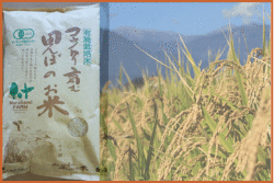 ［有機栽培米］コウノトリ育む田んぼのお米　玄米　5ｋｇ