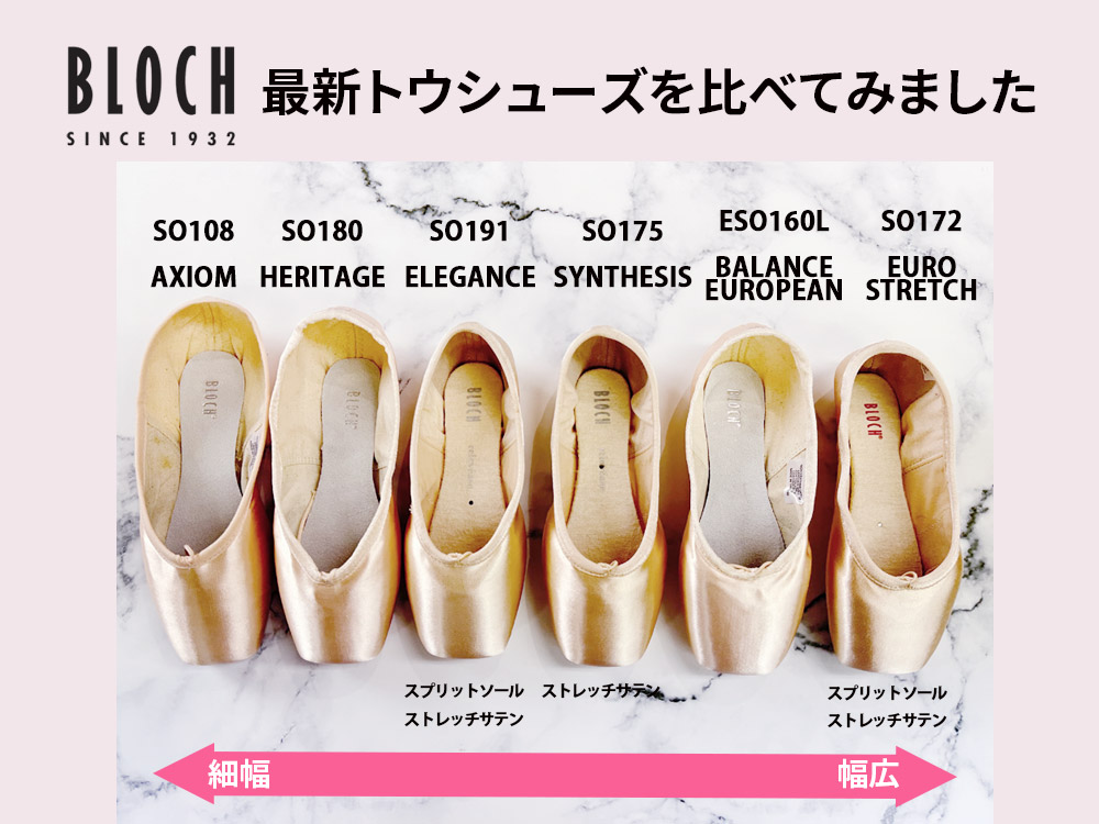 BLOCH ヘリテージ未使用トゥシューズ サイズ5XX
