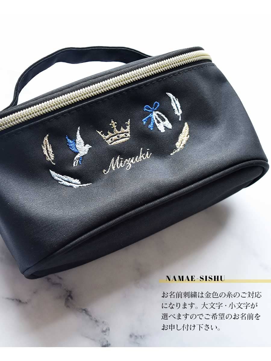 Z22805】Oselポリ×PVCスクエアポーチ（缶バッチ） | AXCIS