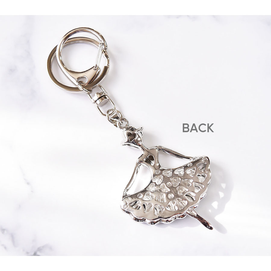 くるみ３点おまとめ⭐︎バレエバッグ、バレエキーホルダー、シルクドレス グッズ・雑貨＞バレリーナ・クリスタルドレス・チャーム＆キー