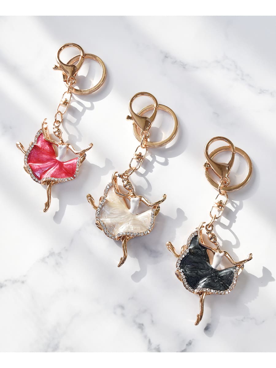 バレエ　New York City Ballet のキーホルダー New York City Ballet 2024-2025 Logo Keychain – NYC Ballet
