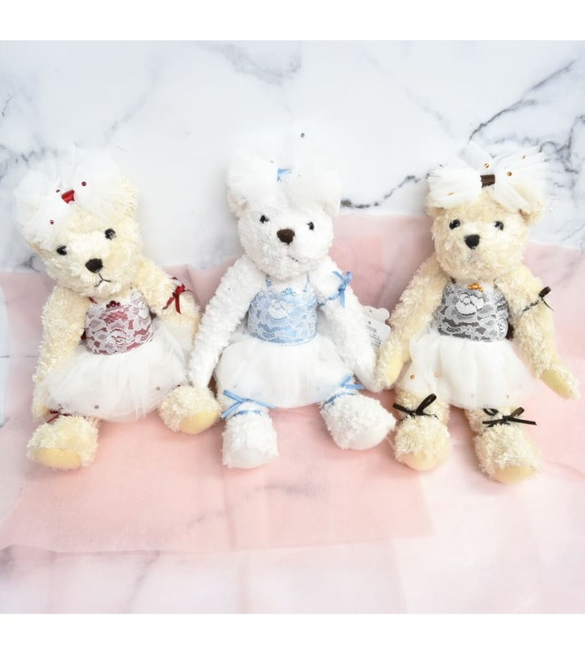World of Miniature Bears バレリーナぬいぐるみ グッズ・雑貨＞チュチュベアーバッグチャーム｜バレエウェア・用品の