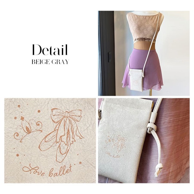バレエ雑貨・ポーチ＞ショルダーポーチ | バレエウェア・用品の専門店