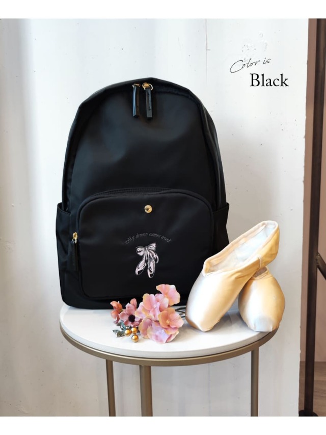 abbyオリジナル・バレエ雑貨＞バレエレッスンバッグ 肩楽バックパック