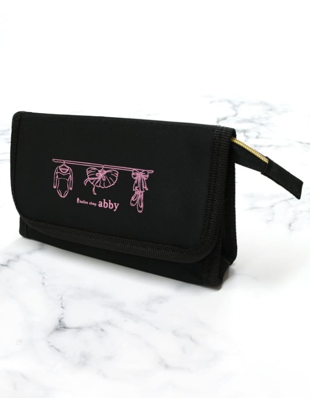 ＜雑貨・文具＞abbyオリジナルゴールドミラーポーチ