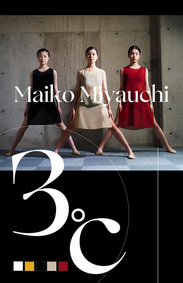 MaikoMiyauchi＜オリジナルワンピース＞3℃【宮内麻衣子監修】
