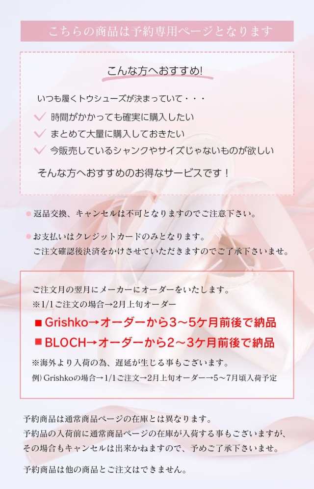 Grishko（グリシコ）2007 PRO ポアントシューズ トウシューズ