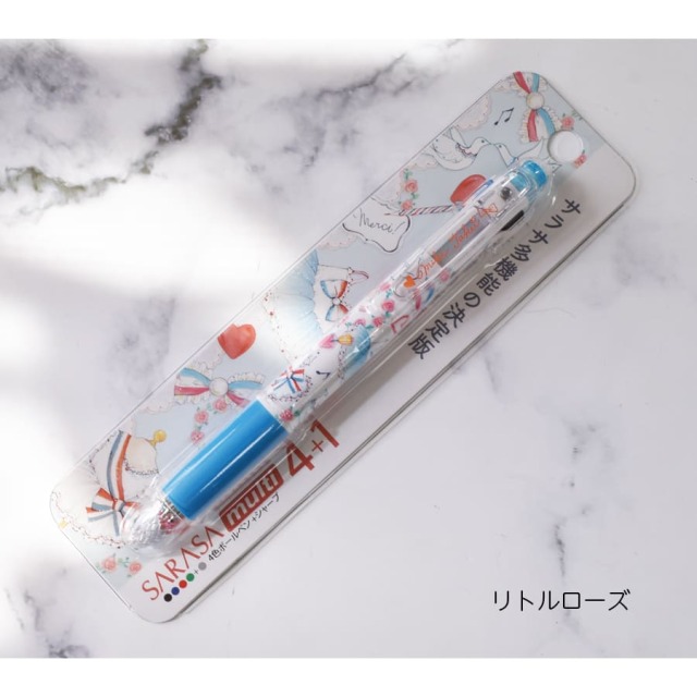 バレエ・雑貨＞たけいみきサラサマルチ4+1ボールペン｜バレエウェア