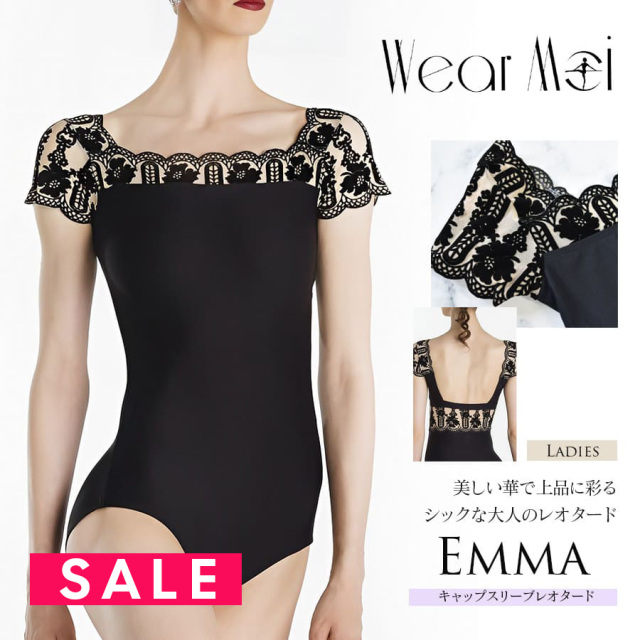 WearMoi（ウェアモア）EMMAエマキャップスリーブレオタード