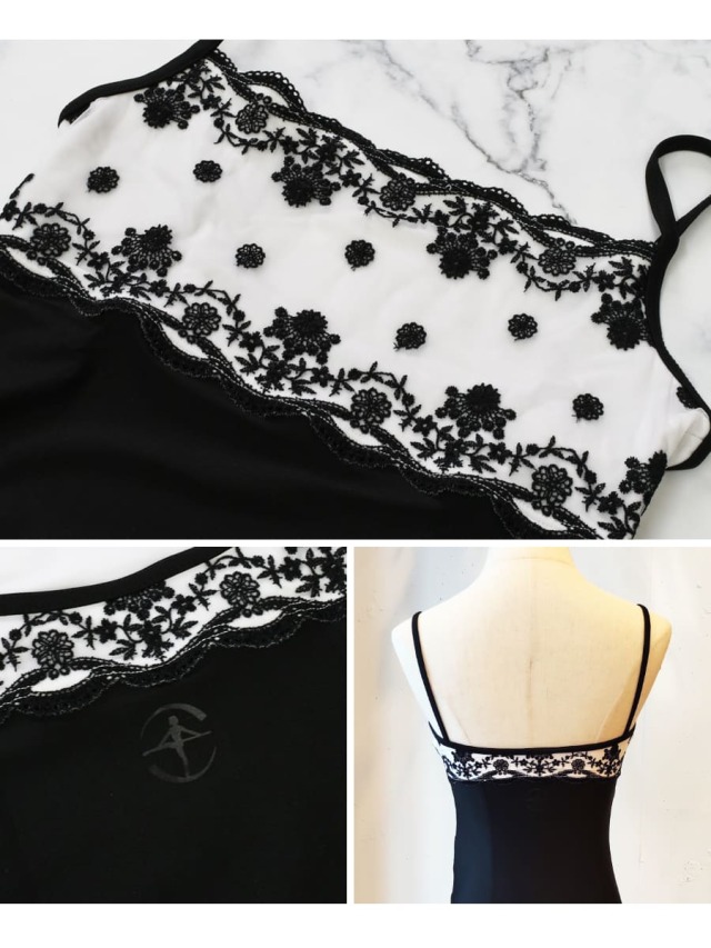 Wear Moi（ウェアモア）ETERNAレース刺繍レオタード｜バレエウェア