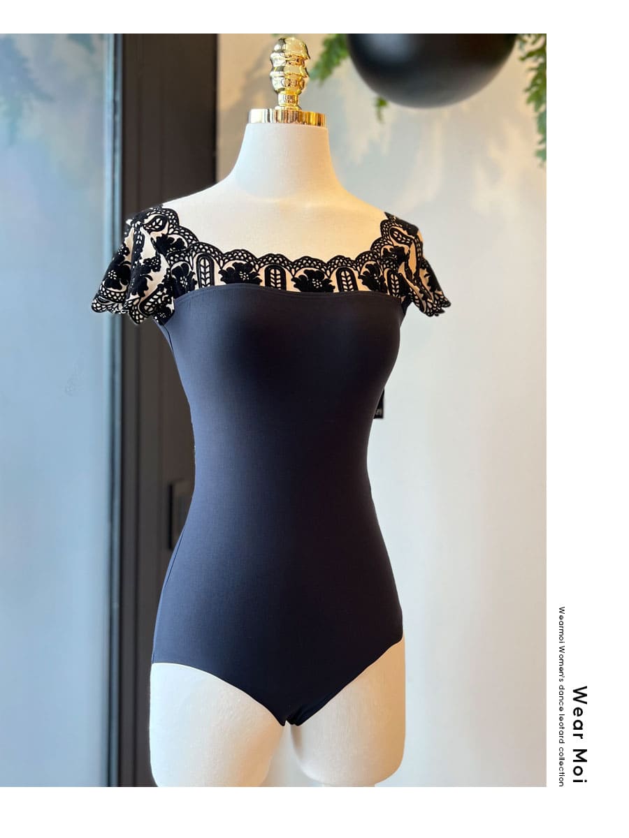 WearMoi（ウェアモア）EMMAエマキャップスリーブレオタード