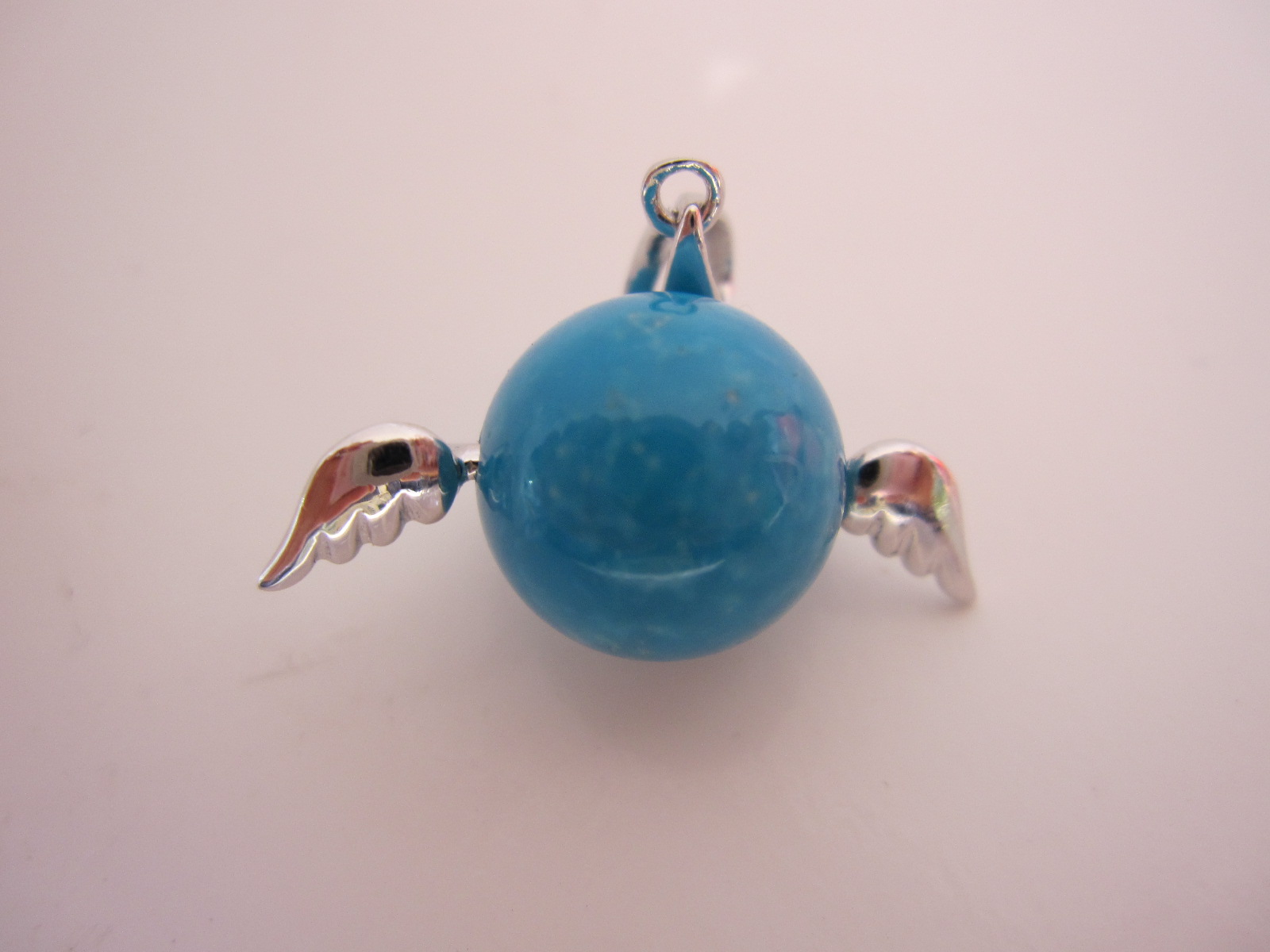 エンジェルペンダントトップ　３Aターコイズ