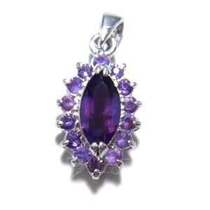 アメジストペンダントトップ
