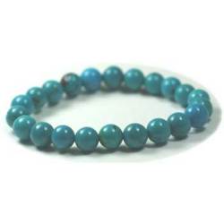 ターコイズ8mm玉 x 23個（Lサイズ）