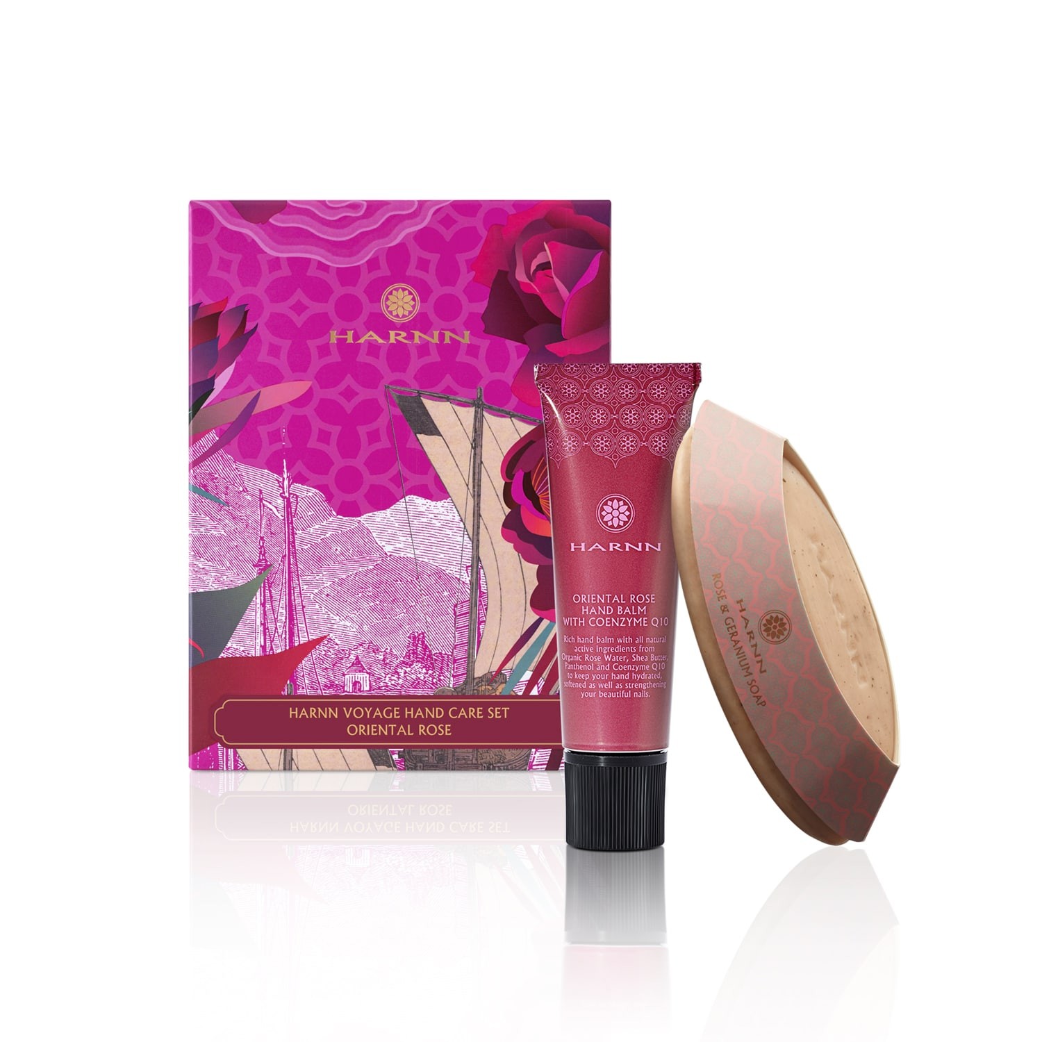 ハーン　ボヤージュ　ハンドケアセット　オリエンタルローズ