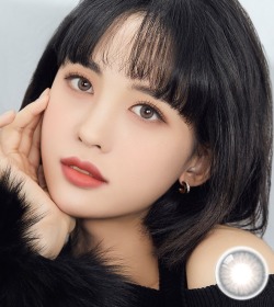 【1Day】韓国カラコン バービーアイ IMOLOLA ダズリング アイスグレー 1箱10枚入り 14.2mm ワンデー 度あり 度なし UVカット ナチュラル MPC HEMA #OLOLA