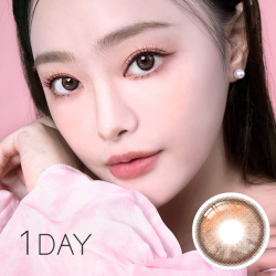 【1Day10枚入り】ISHA オリアナ（ORIANA）シェードブラウン DIA14.2mm カラーコンタクト 韓国人気カラコン
