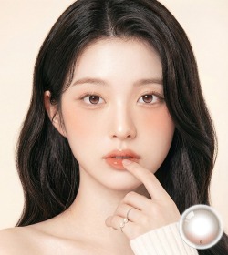 【1ヶ月】韓国カラコン バービーアイ IMOLOLA ヴェラロージーブラウン  1箱1枚入りx2箱 14.0mm 1month マンスリー 度あり 度なし 水光レンズ UVカット ナチュラル バランスレンズ #OLOLA