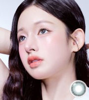 【990円】韓国カラコン バービーアイ  MEOW コショート グリーン 1ヶ月 1箱2枚入｜水光レンズ・度あり 度なし・14.0mm・ナチュラル 高発色 #OLOLA
