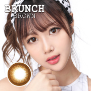 【度あり度なし】バービーアイ ブランチ（Brunch)ブラウン@1年・2枚入DIA：14.0mm激安カラコン