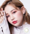 【1ヶ月・UVカット】 韓国カラコン バービーアイ #IMOLOLA A.BLE ブルー 14.2mm / MPCポリマー / UVカット [1箱1枚入りx2箱] マンスリー 水光レンズ 度あり・度なし ブルー