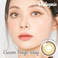 【1Day10枚入り】フォトジェニック（Photogenic）クリームベージュ DIA14.2mm カラーコンタクト 韓国人気カラコン