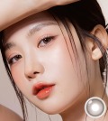 【1ヶ月・UVカット】オーロラカラコン バービーアイ ピュアリティーシャインモーブチョコ｜1ヶ月 UV 水光レンズ 1箱1枚入×2箱 #OLOLA