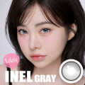 【1Day10枚入り】アイネル（Inel）グレー DIA15.0mm カラーコンタクト 韓国人気カラコン