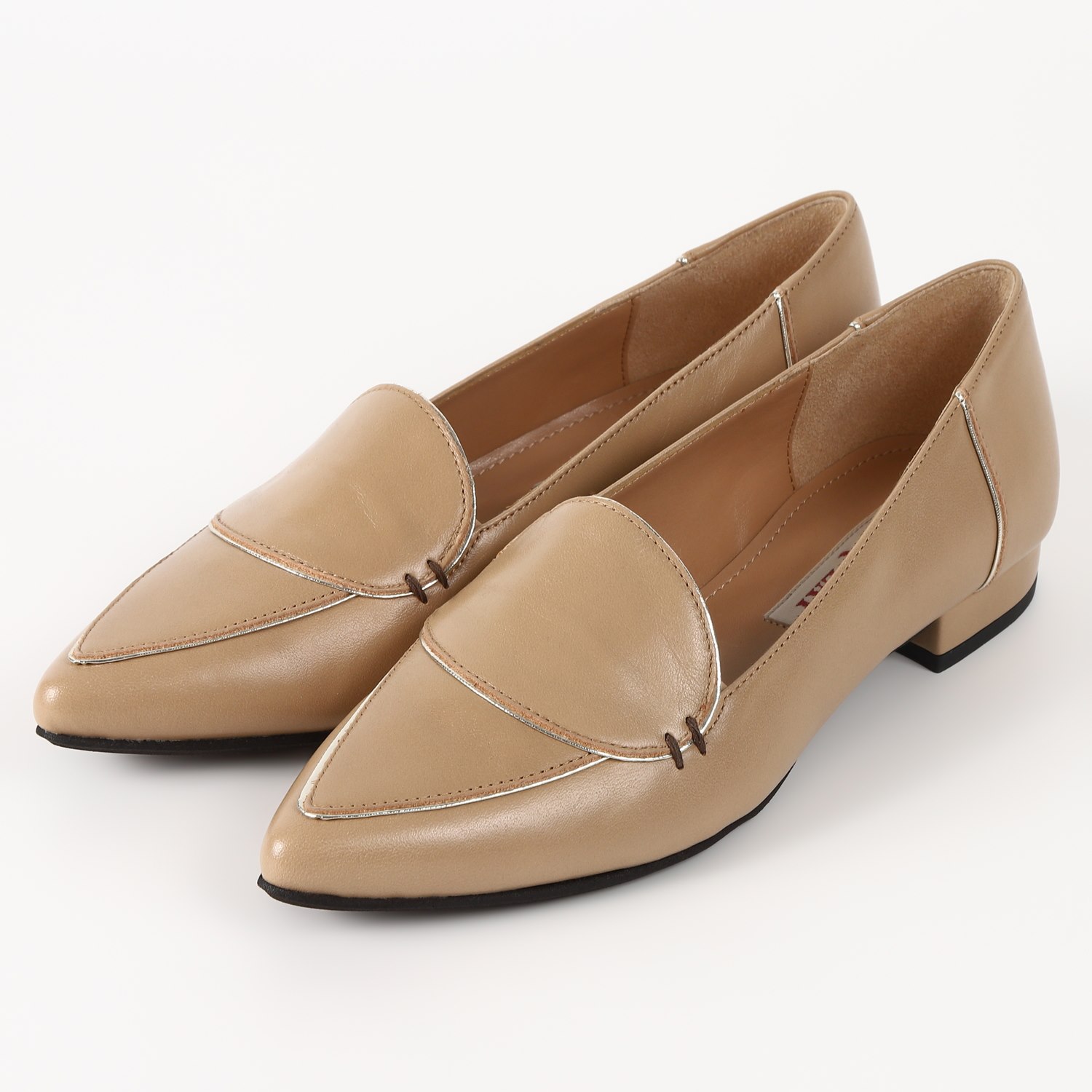 【OUTLET】BARCLAY（バークレー）デザインプレーンカッターシューズ　ダークベージュ
