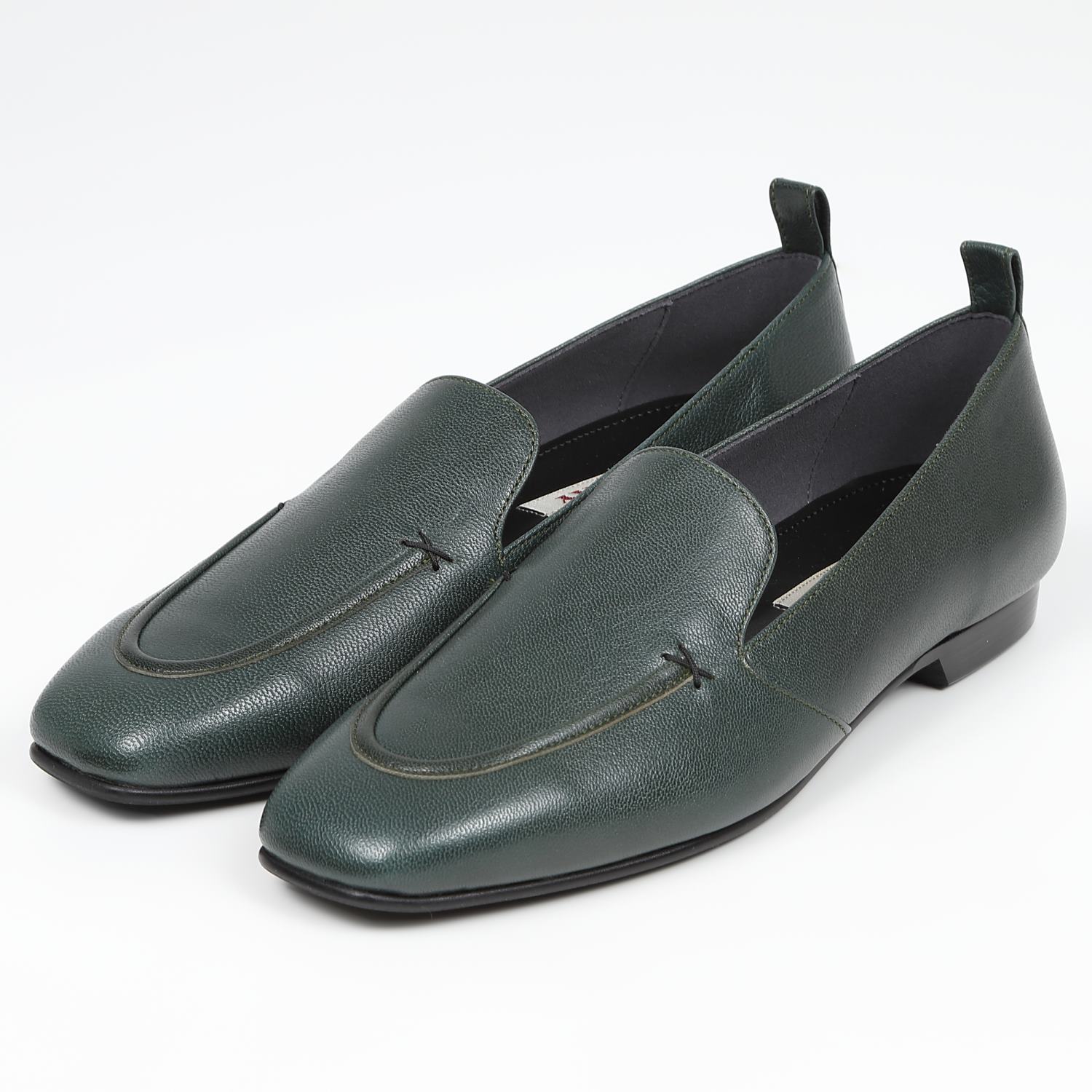 【OUTLET】BARCLAY（バークレー）トラッドモカローファー　ブルーグリーン