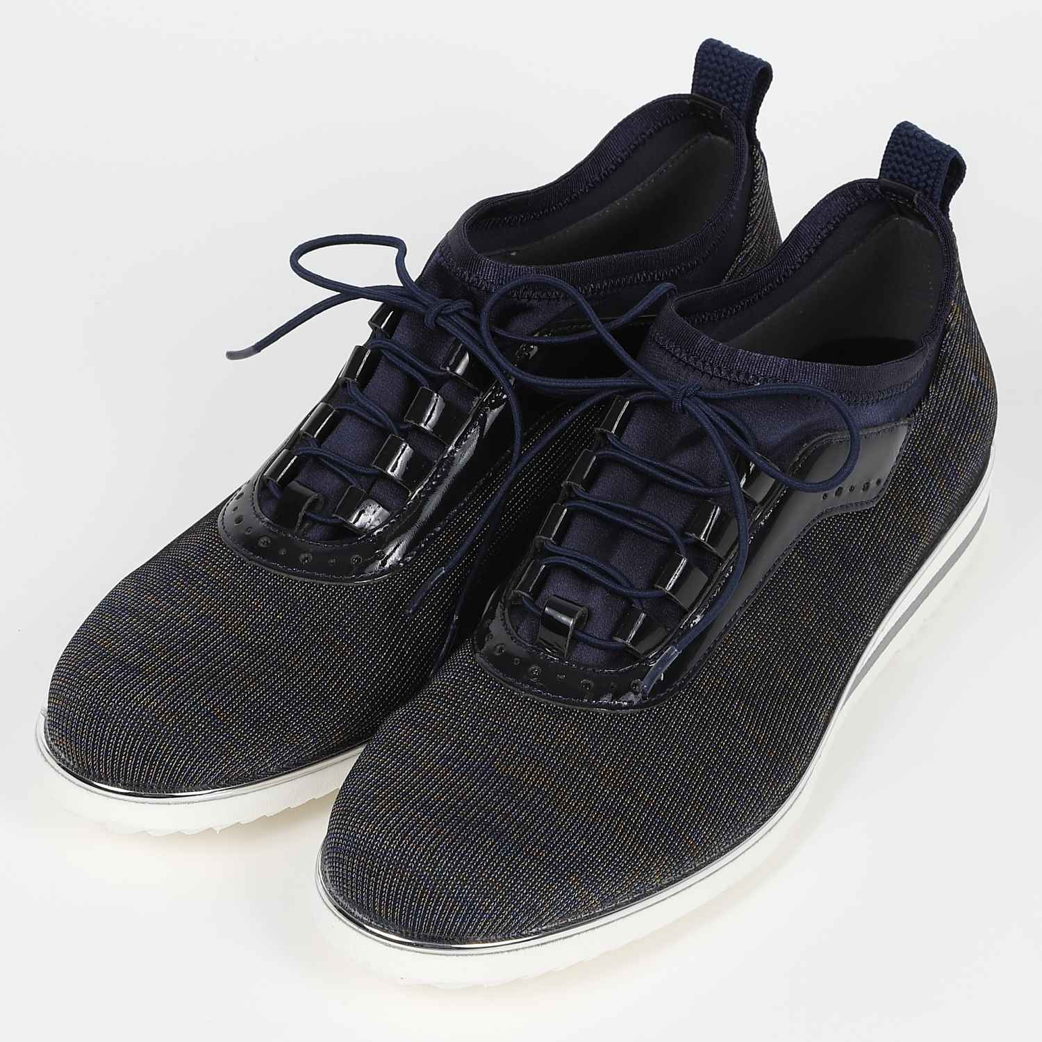 【OUTLET】BARCLAY（バークレー）スリッポンスニーカー　ネイビー