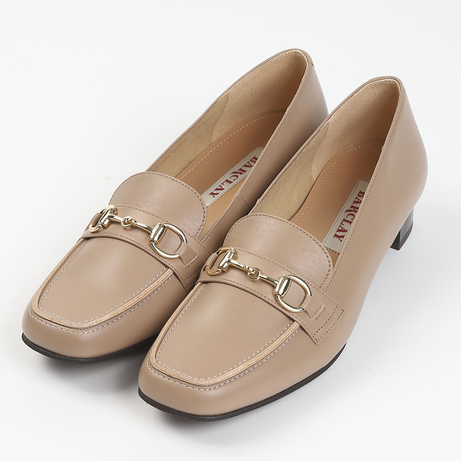 BARCLAY（バークレー）ビットモカシンローファー　ベージュ