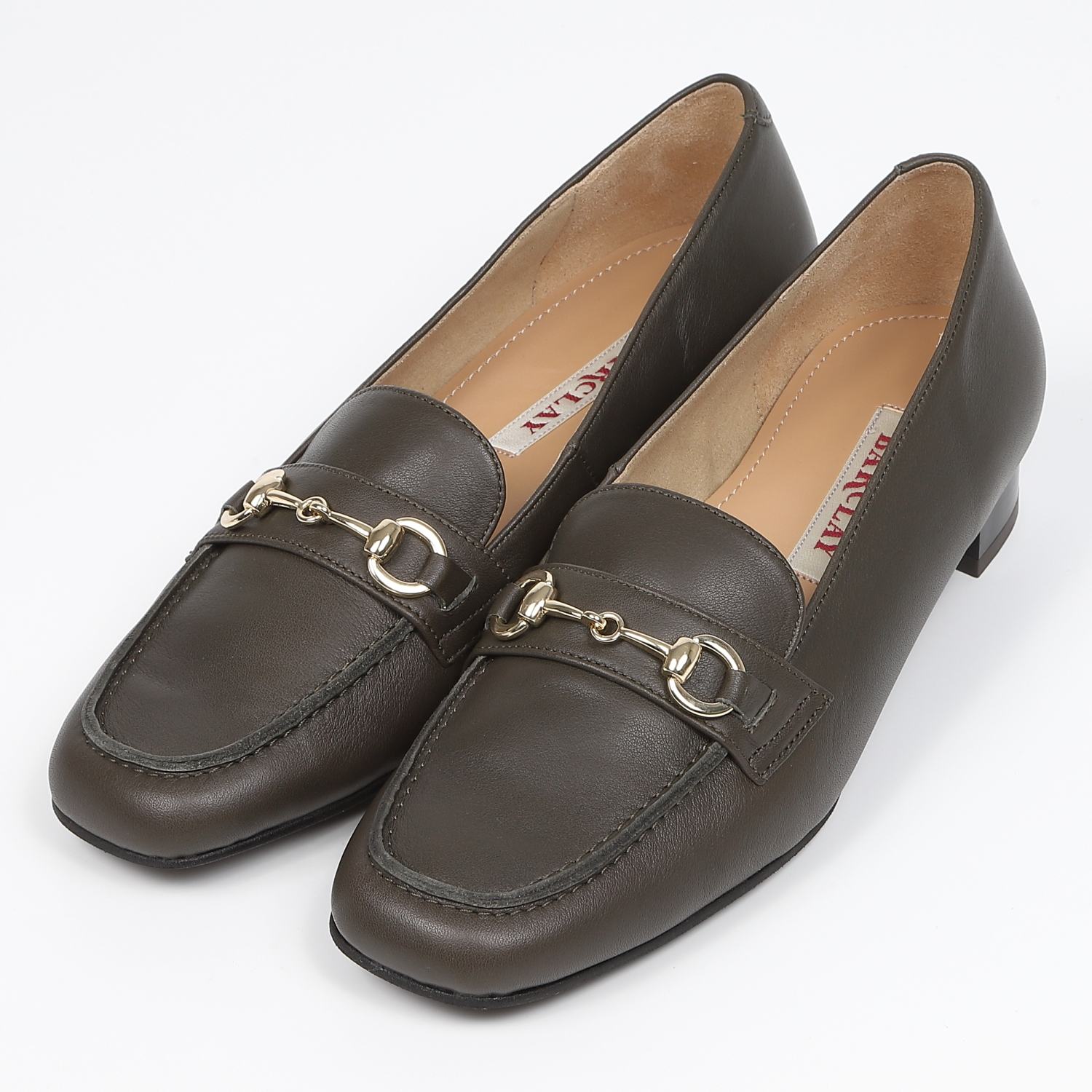 BARCLAY（バークレー）ビットモカシンローファー　オリーブ