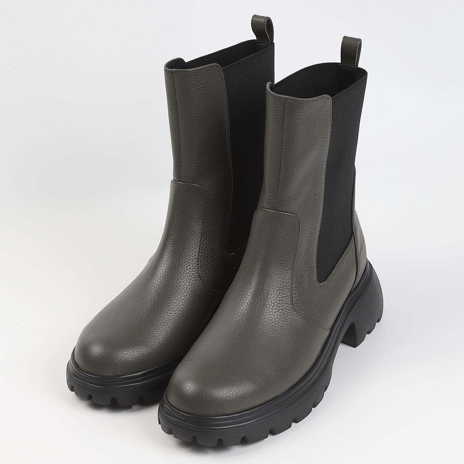 BARCLAY（バークレー）軽量サイドゴアブーツ　ダークグレー