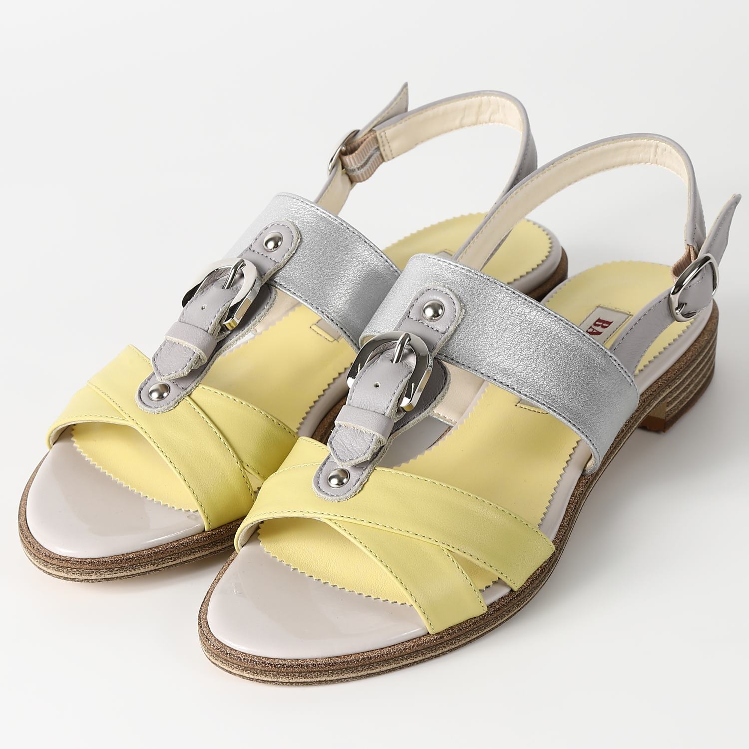 【OUTLET】BARCLAY（バークレー）カジュアルサンダル　イエロー