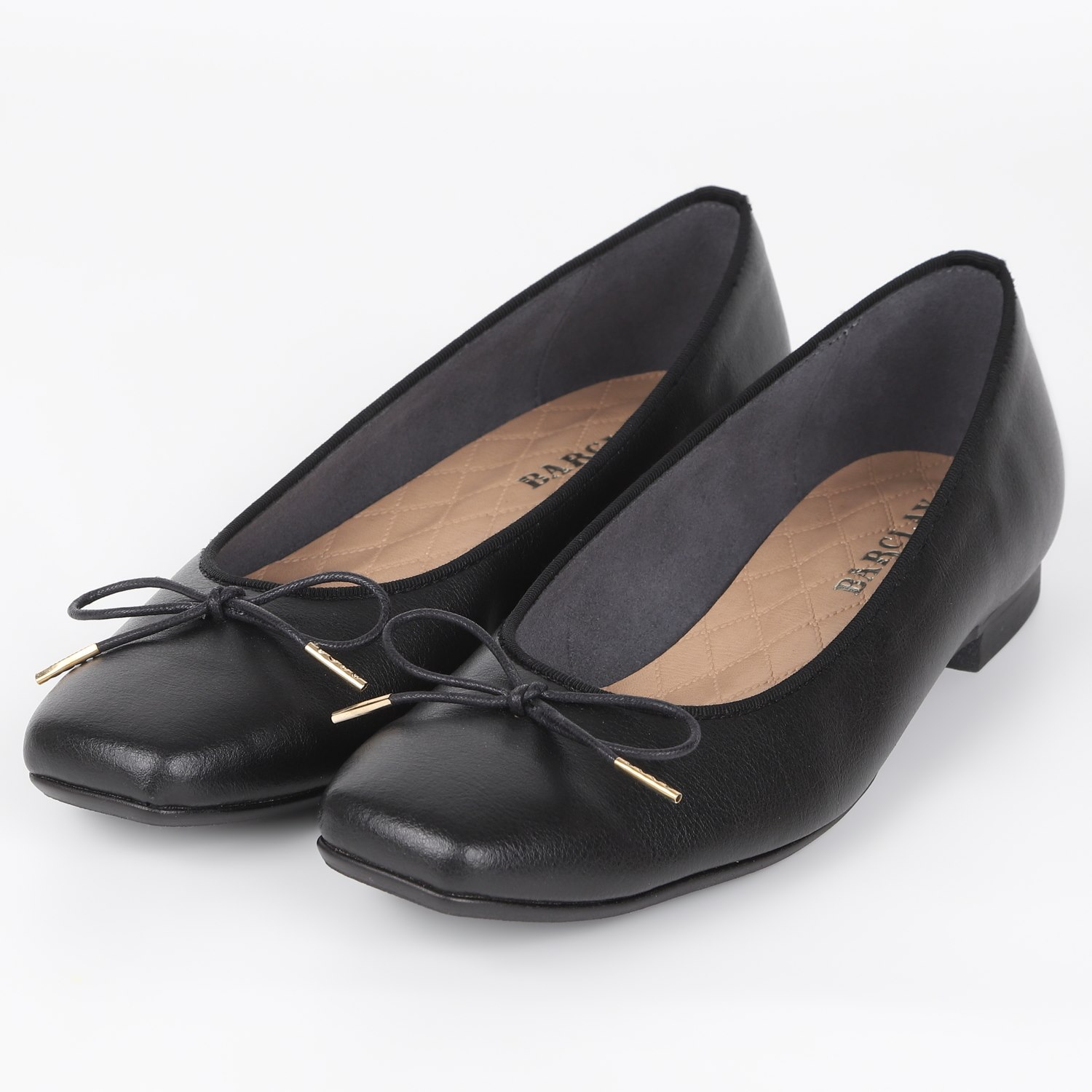 BARCLAY（バークレー）晴雨兼用 エレガントシューズ ブラックファブリック BARCLAY（バークレー）晴雨兼用 エレガントシューズ ブラック