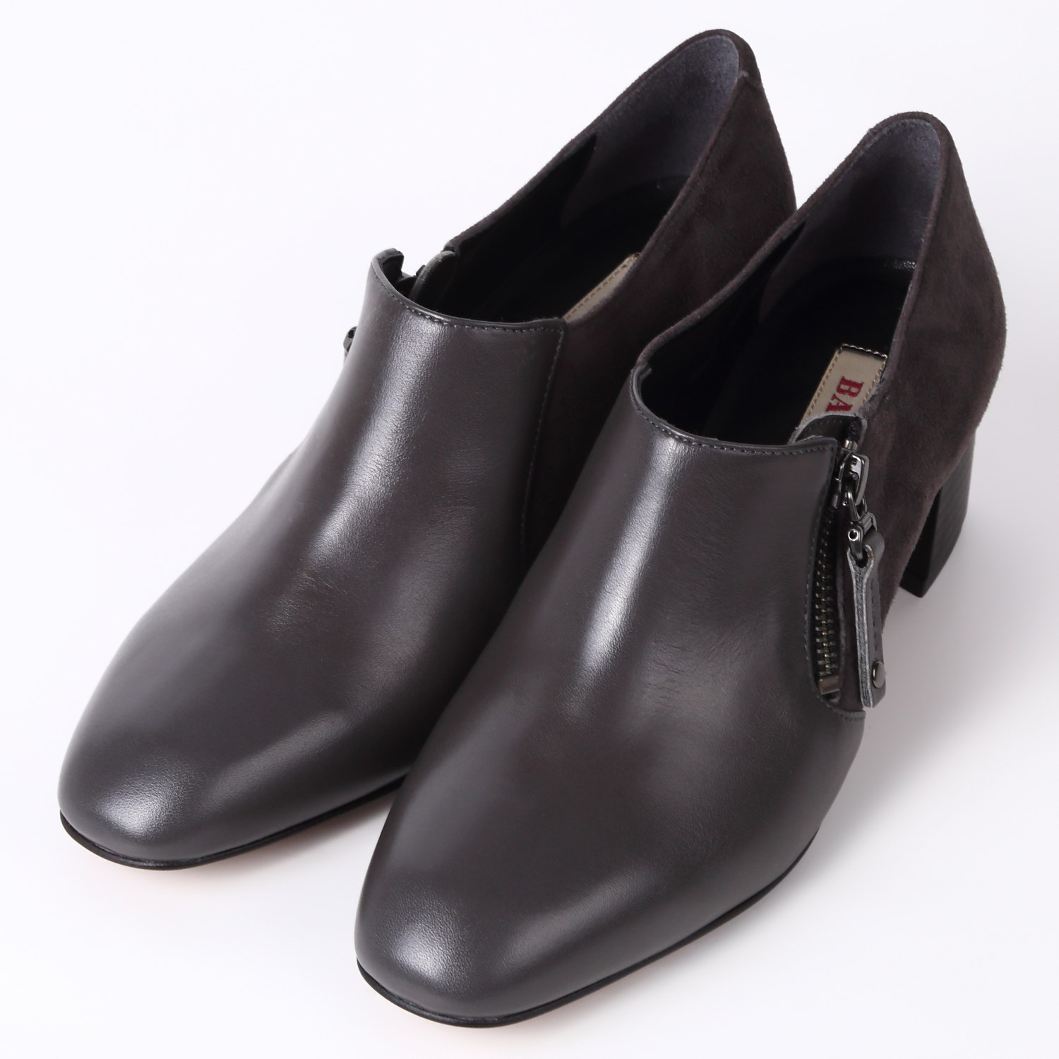 【OUTLET】BARCLAY（バークレー）デザインブーティー　ダークグレー