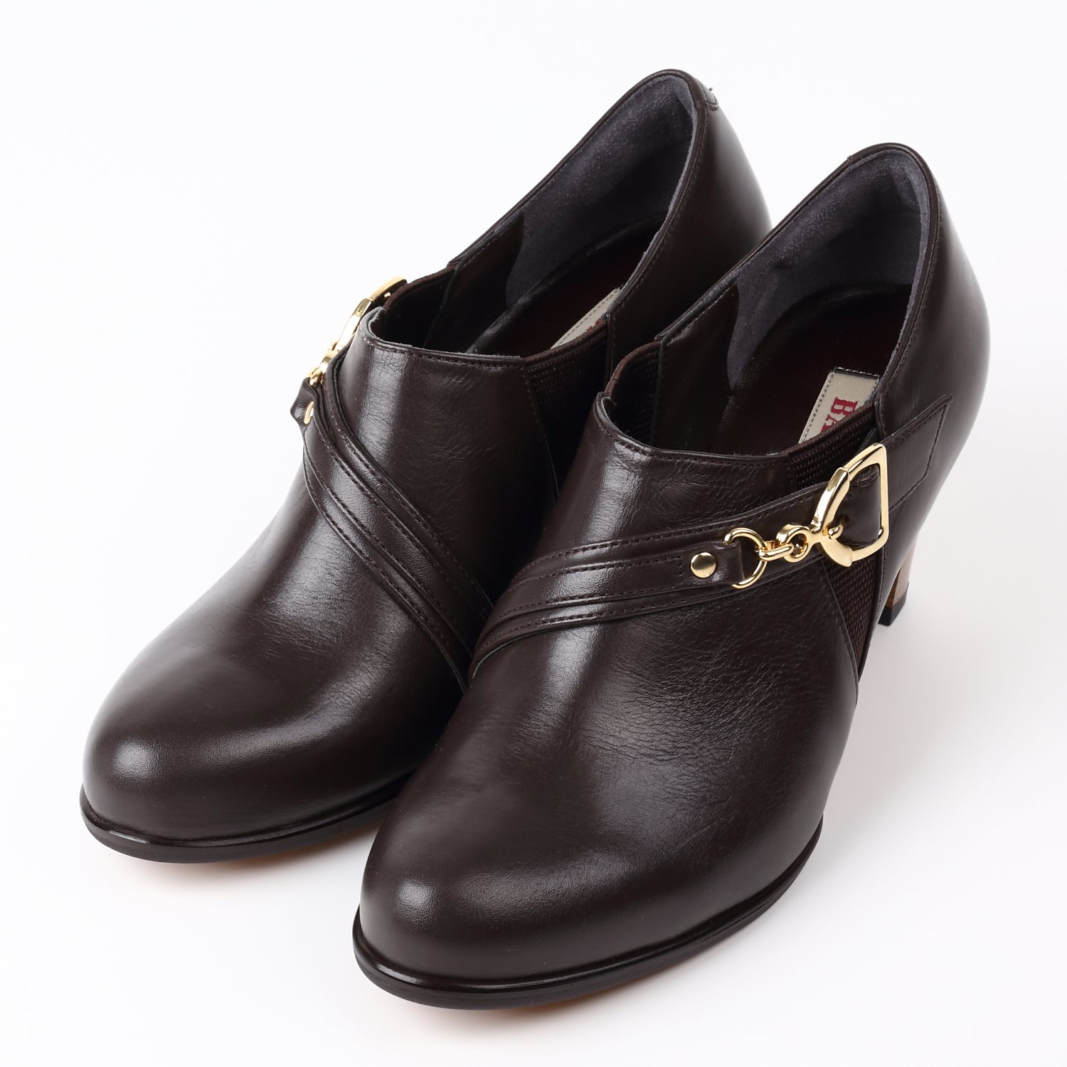 【OUTLET】BARCLAY（バークレー）デザインブーティー　チョコ