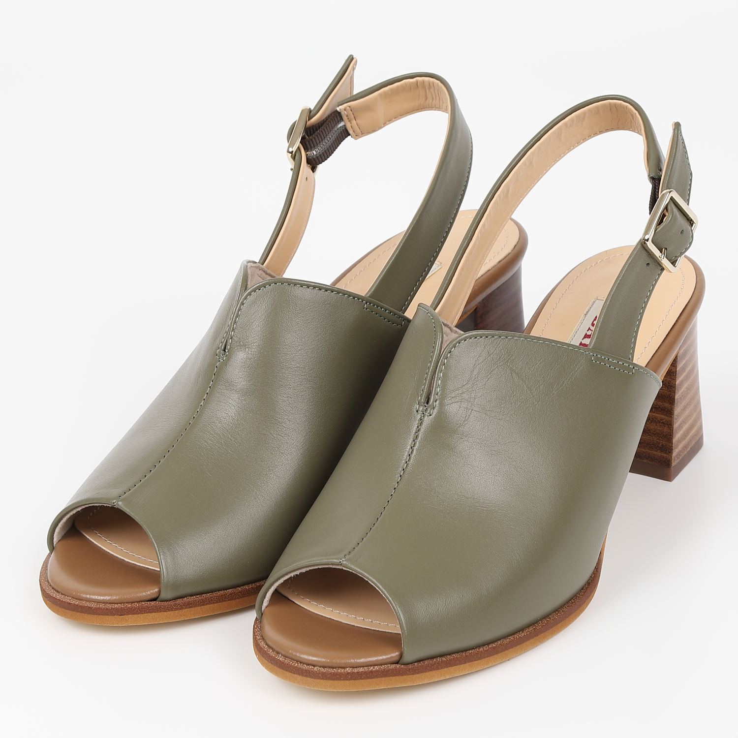 【OUTLET】BARCLAY（バークレー）トラッドカバードサンダル　カーキ