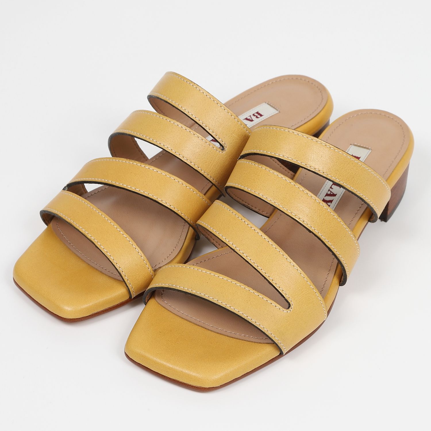 【OUTLET】BARCLAY（バークレー）スライドサンダル　キャメル