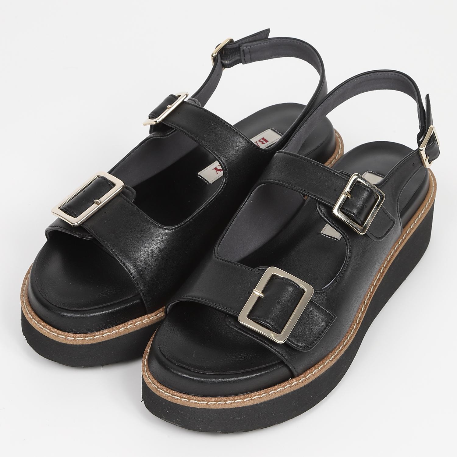BARCLAY（バークレー）ダブルベルトバックバンドサンダル