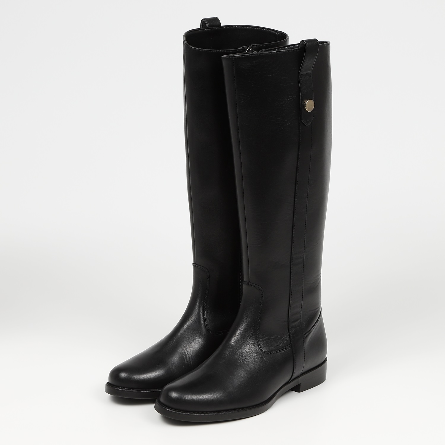 【OUTLET】BARCLAY（バークレー）３cmヒールジョッキーブーツ ブラック２