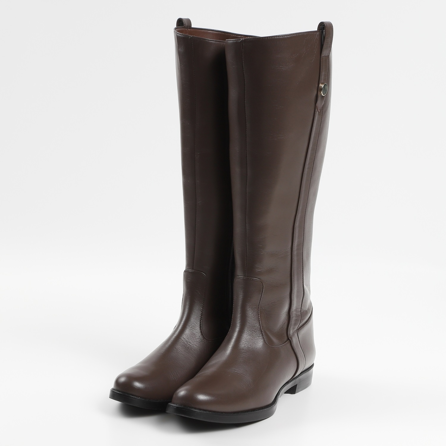 【OUTLET】BARCLAY（バークレー）３cmヒールジョッキーブーツ チョコ