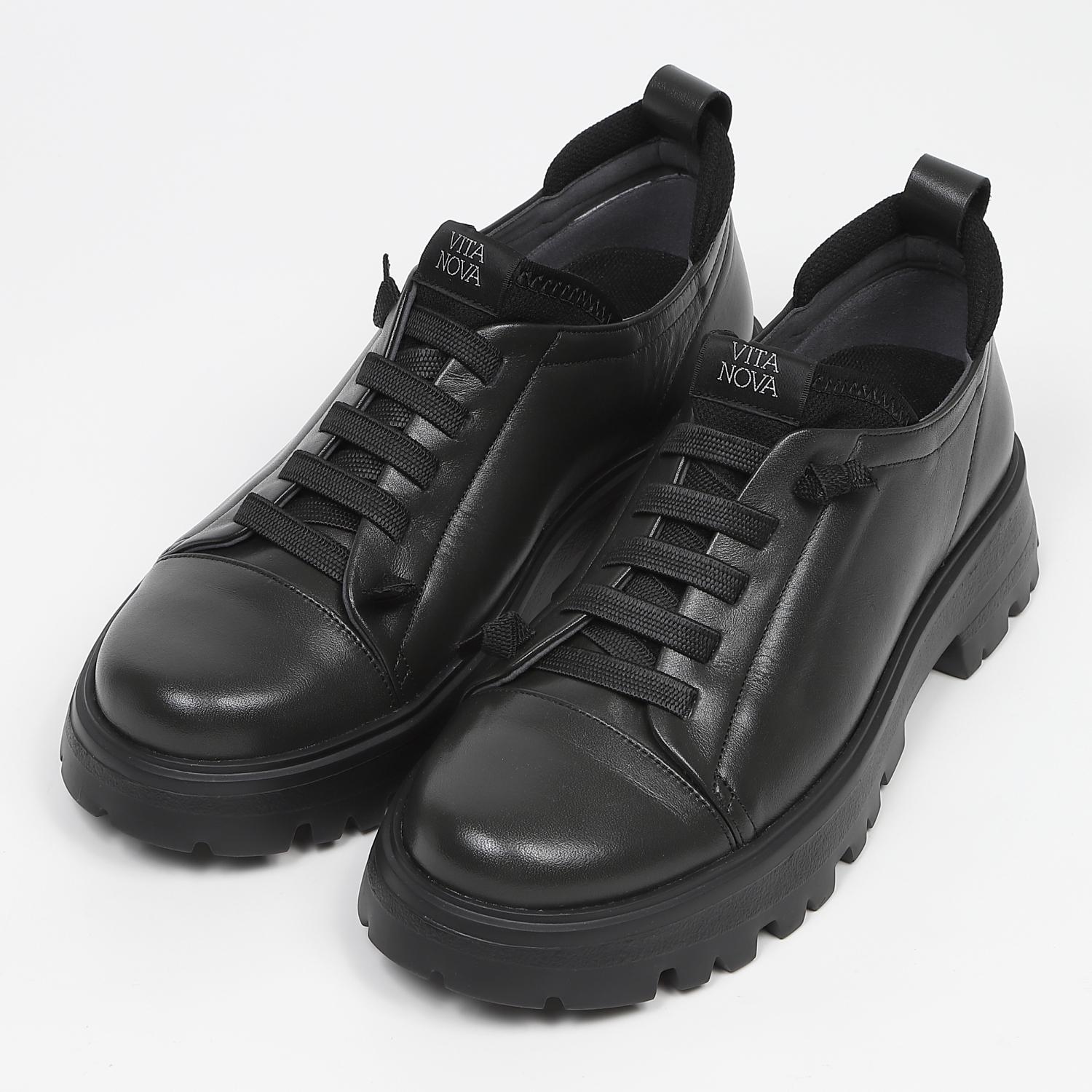 VITA NOVA（ヴィタノヴァ）カジュアルスリッポンスニーカー　ダークグリーンコンビ